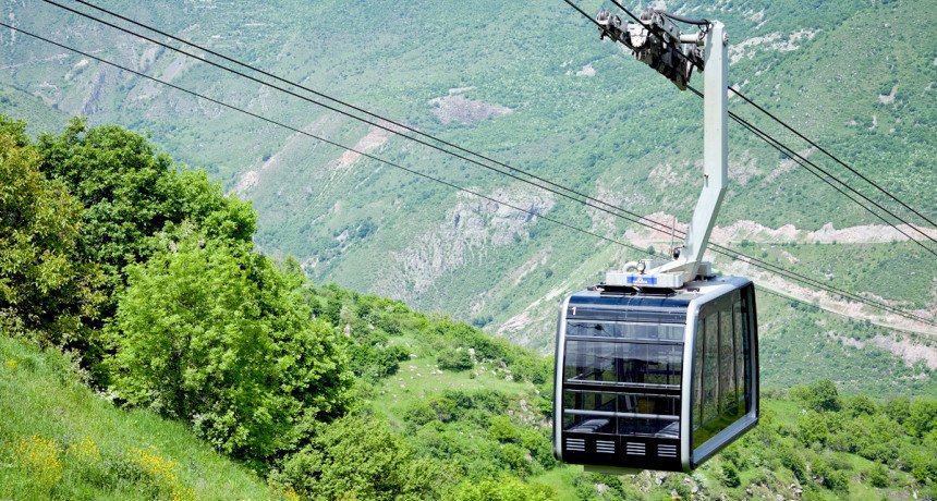 Wings of Tatev Ropeway, Syunik, Armenia