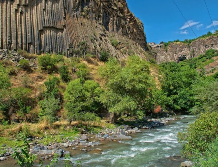 Garni Canyon Symphony of stones