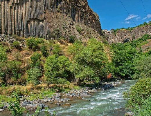 Cañón de Garní Sinfonía de piedras