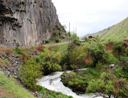 Garni Canyon Symphony of stones