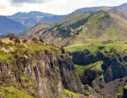Garni Canyon Symphony of stones