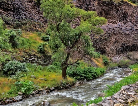 Garni Canyon Symphony of stones