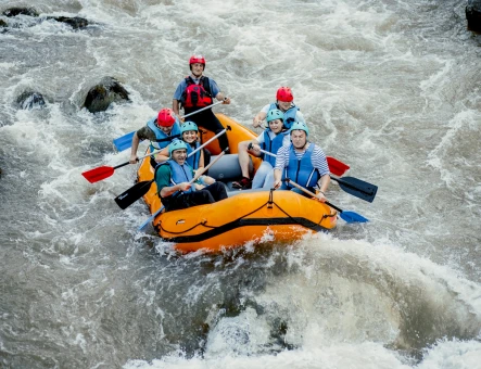 Rafting on Debed River