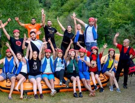 Rafting on Debed River
