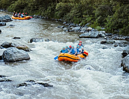 Rafting on Debed River