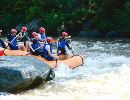 Rafting on Debed River