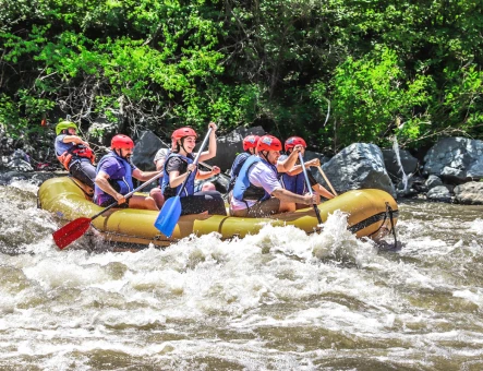 Rafting on Debed River