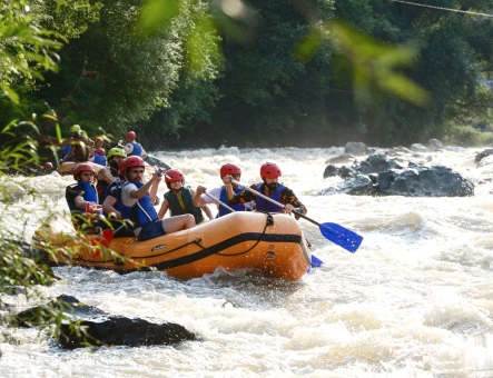 Rafting on Debed River
