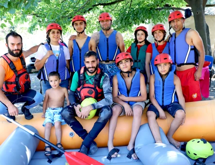 Rafting on Debed River