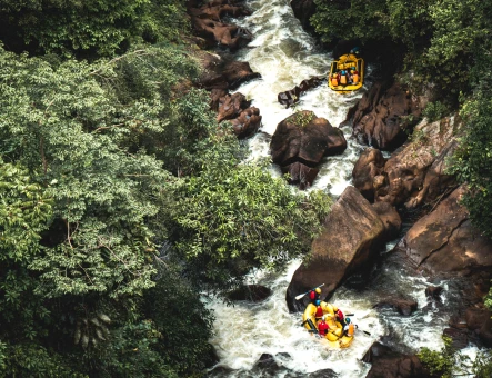 Rafting on Debed River