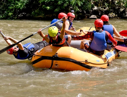 Rafting on Debed River