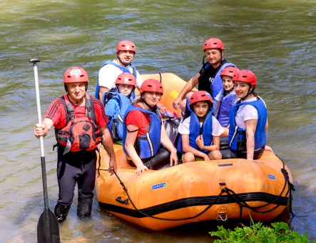 Rafting on Debed River