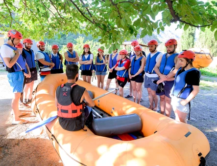 Rafting on Debed River