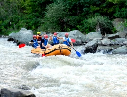 Rafting nel fiume Debed