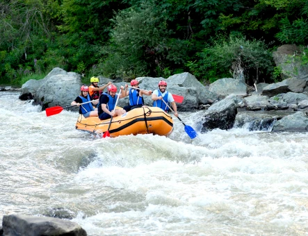 Rafting on Debed River