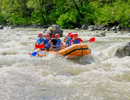 Rafting on Debed River