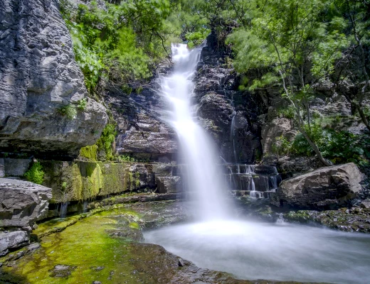 Vahagn and Astghik Waterfalls