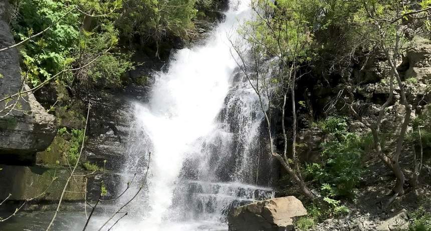 Vahagn and Astghik Waterfalls, Ararat, Armenia