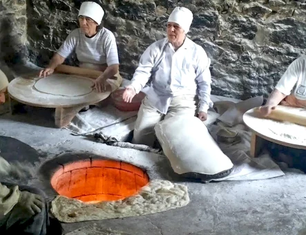 Lavash baking master class