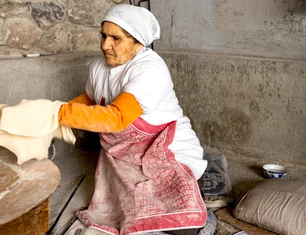 Lavash baking master class