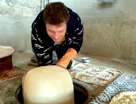Lavash baking master class