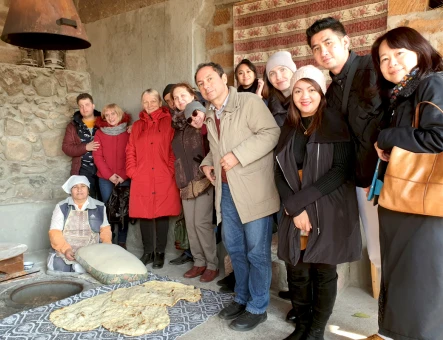 Lavash baking master class