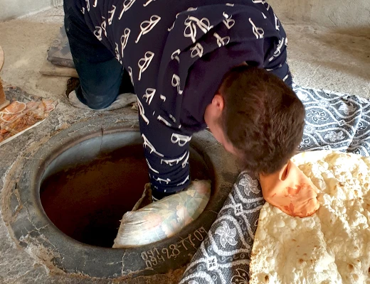 Atelier de cuisson de lavache