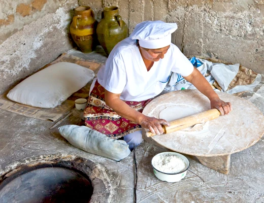 Atelier de cuisson de lavache
