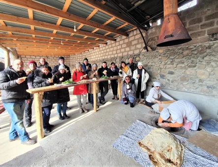 Lavash baking master class
