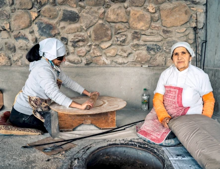 Lavash baking master class