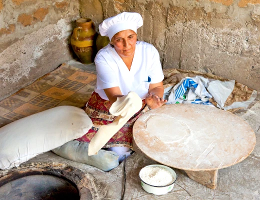 Atelier de cuisson de lavache