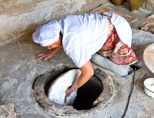 Atelier de cuisson de lavache