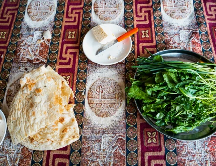 Lavash baking master class