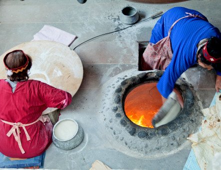 Clase magistral de la preparación de lavash