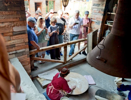Lavash baking master class