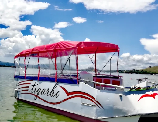 Paseo en barco por el lago Seván