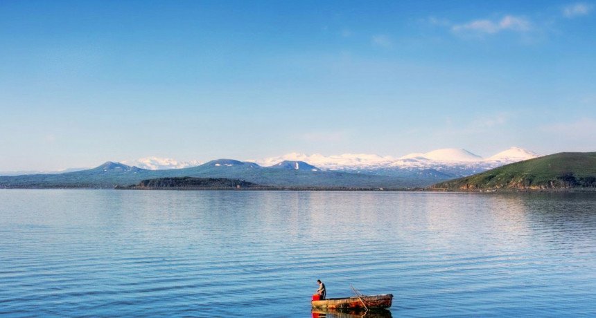 Boat Trip across Lake Sevan, Gegharkunik, Armenia