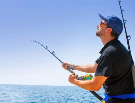 Fishing in Lake Sevan