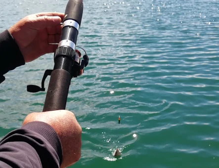 Fishing in Lake Sevan