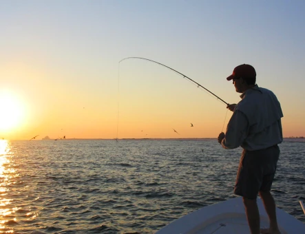Fishing in Lake Sevan