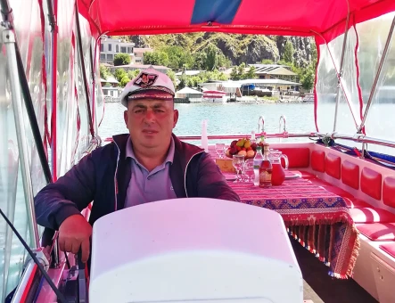 Fishing in Lake Sevan