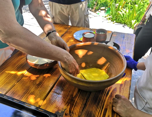 Atelier de préparation de gata