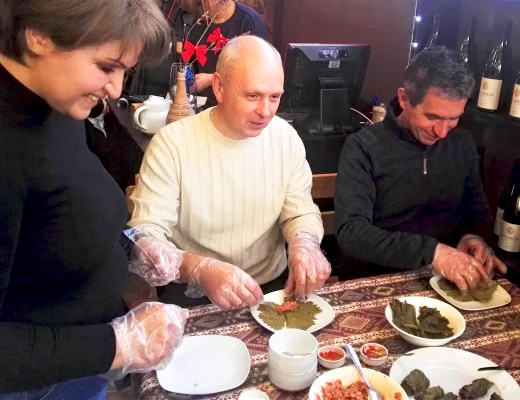 Atelier de préparation de tolma