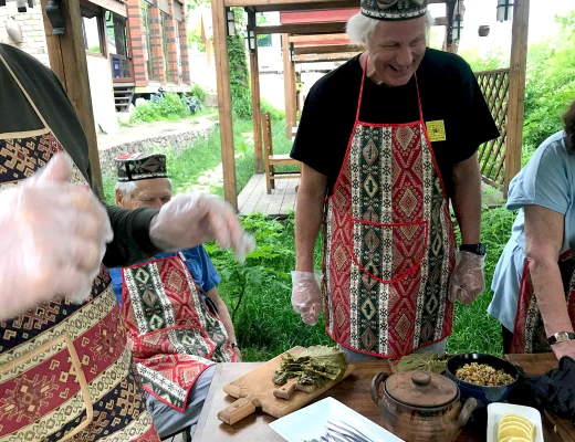 Atelier de préparation de tolma