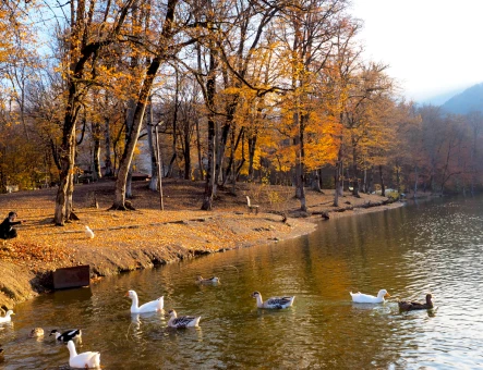 Hiking from Lake Parz to Goshavank Monastery