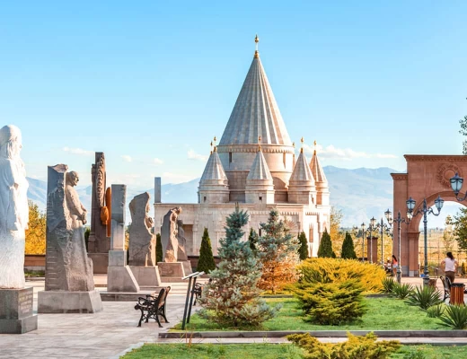 Yazidi Temple in Aknalich