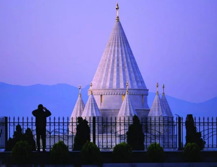 Yazidi Temple in Aknalich