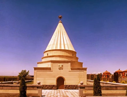 Yazidi Temple in Aknalich