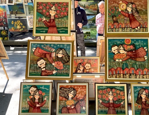 Вернисаж Еревана