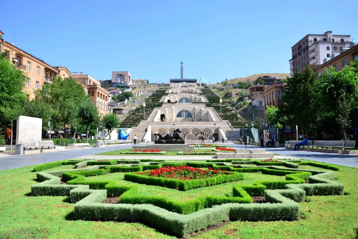 Cascade Complex The best locations to visit in Yerevan and its surroundings: Cascade Complex